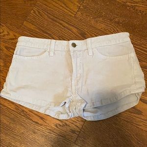 American Apparel women’s corduroy shorts size 25